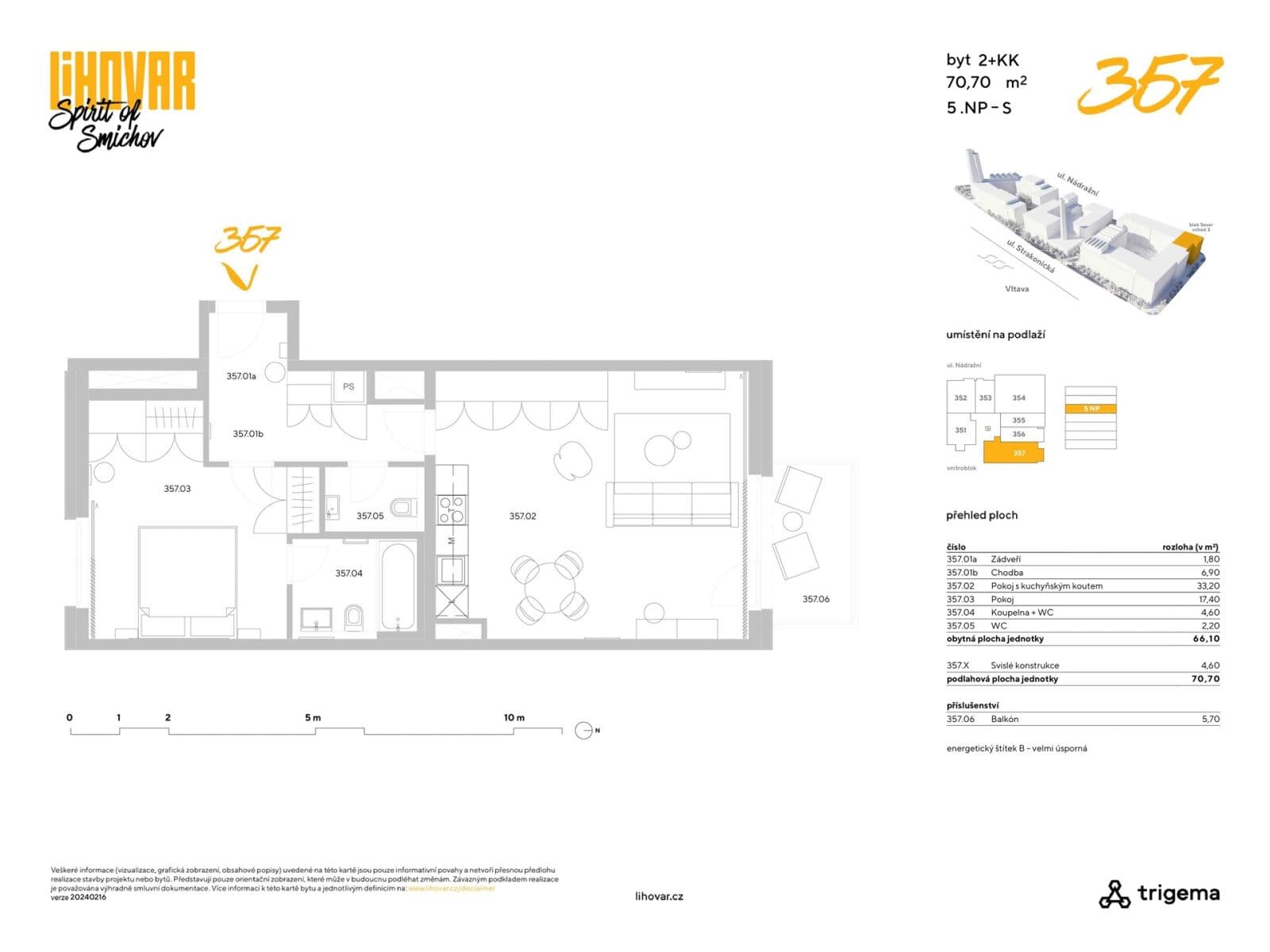 Prenájom bytu 2-izbový 71 m², U Lihovaru, Praha, Praha Prenájom bytu 2-izbový 71 m², U Lihovaru, Praha, Praha