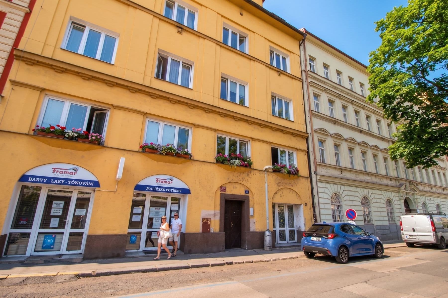 Prenájom bytu 1-izbový 27 m², Za papírnou, Praha, Praha Prenájom bytu 1-izbový 27 m², Za papírnou, Praha, Praha