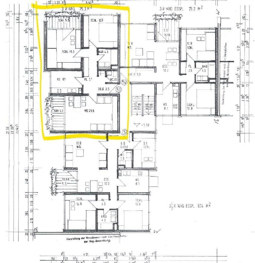 Predaj bytu 3-izbový 78 m², Tizianstr. 48, Neubiberg, Bavorsko Predaj bytu 3-izbový 78 m², Tizianstr. 48, Neubiberg, Bavorsko