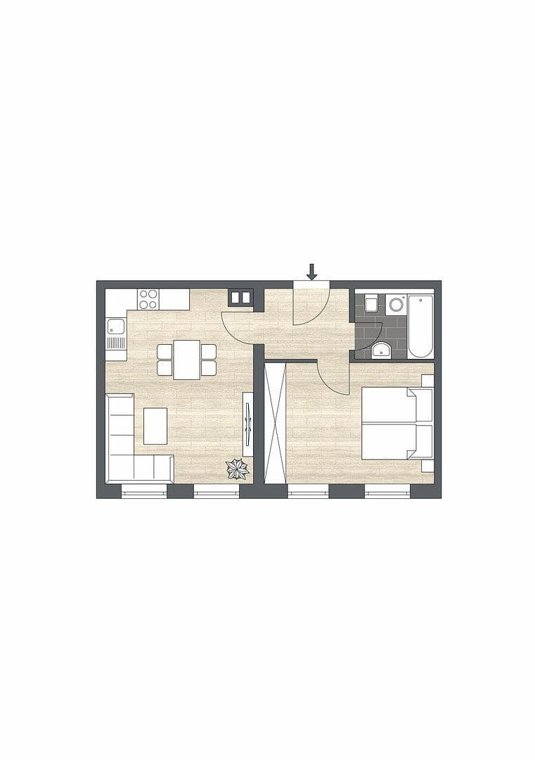 Predaj bytu 2-izbový 44 m², Leipzig, Sasko Predaj bytu 2-izbový 44 m², Leipzig, Sasko
