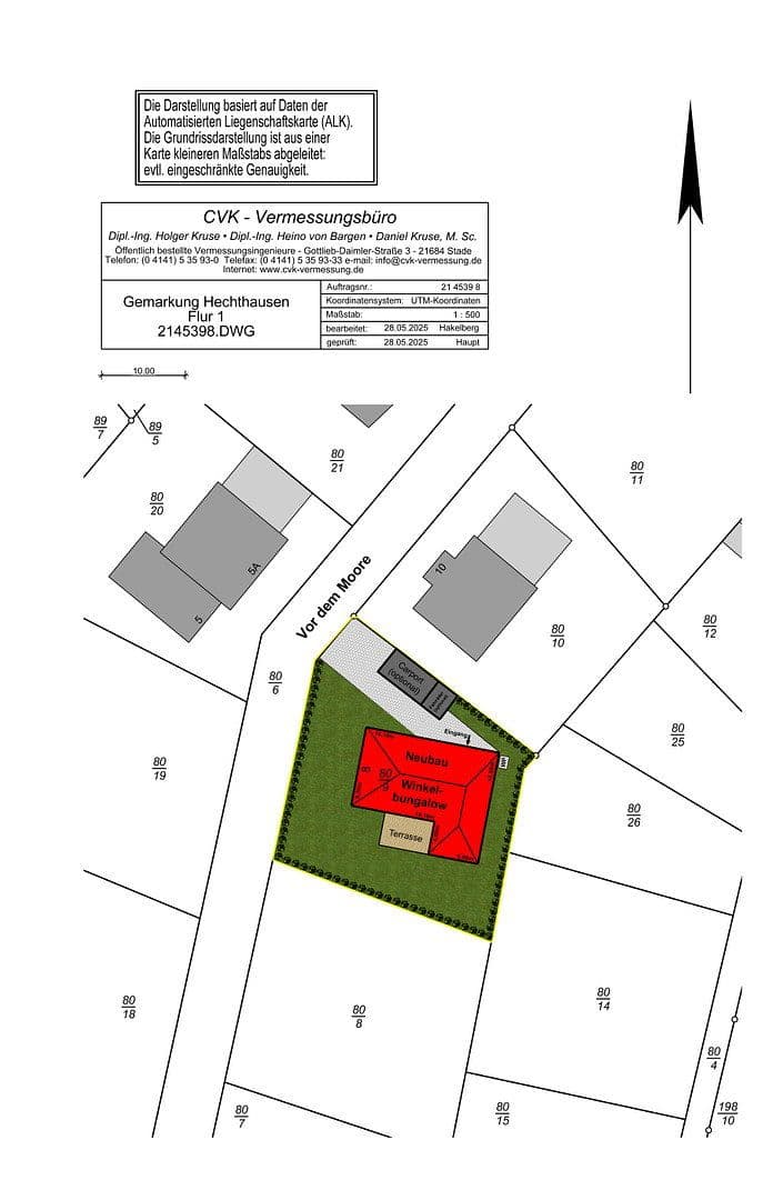 Predaj domu 152 m², pozemok 737 m², Vor dem Moore 8, Hechthausen, Dolné Sasko Predaj domu 152 m², pozemok 737 m², Vor dem Moore 8, Hechthausen, Dolné Sasko