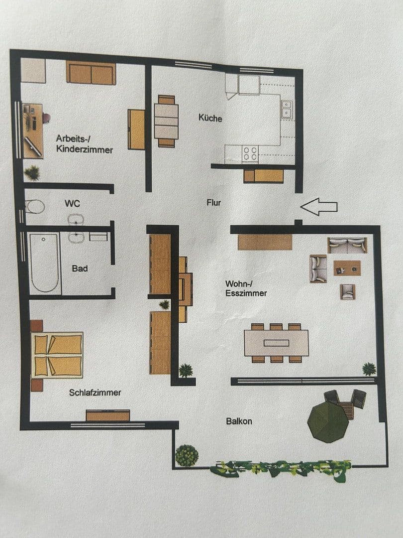 Prenájom bytu 3-izbový 82 m², Kornwestheim, Bádensko-Wurttembersko Prenájom bytu 3-izbový 82 m², Kornwestheim, Bádensko-Wurttembersko