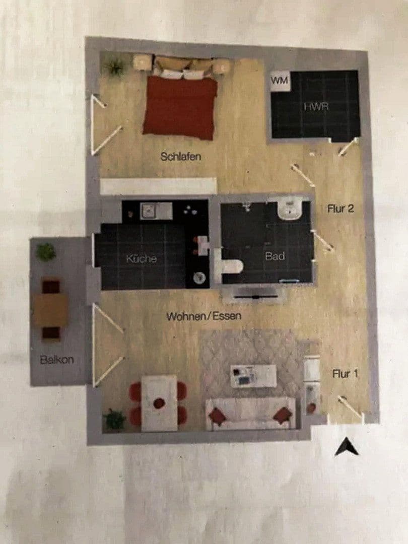 Prenájom bytu 2-izbový 64 m², Hamburg, Hamburg Prenájom bytu 2-izbový 64 m², Hamburg, Hamburg