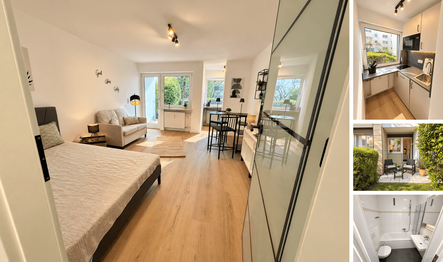 Prenájom bytu 1-izbový 30 m², München, Bavorsko Prenájom bytu 1-izbový 30 m², München, Bavorsko