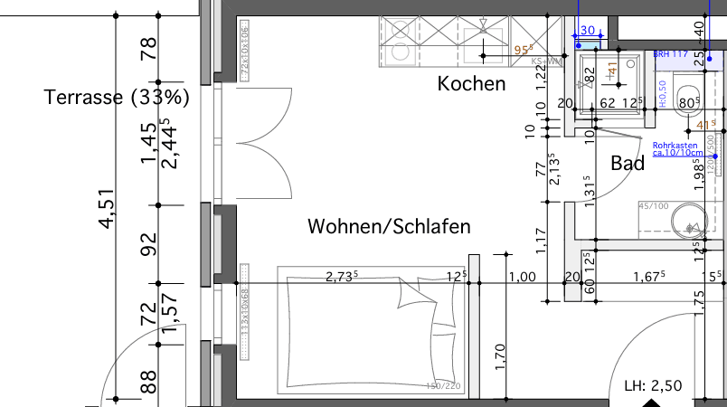 Prenájom bytu 1-izbový 22 m², Am Felde 132, Hamburg, Hamburg Prenájom bytu 1-izbový 22 m², Am Felde 132, Hamburg, Hamburg