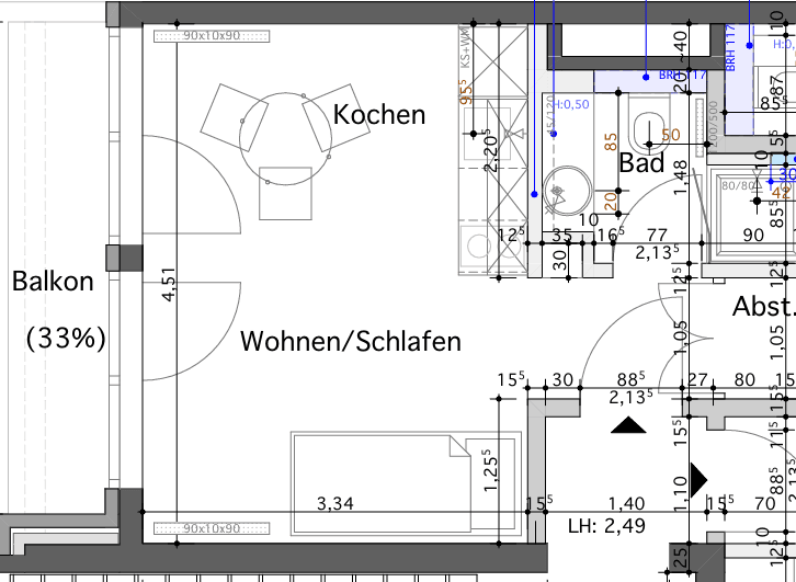 Prenájom bytu 1-izbový 22 m², Am Felde 132, Hamburg, Hamburg Prenájom bytu 1-izbový 22 m², Am Felde 132, Hamburg, Hamburg