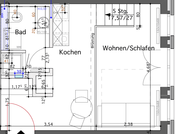 Prenájom bytu 1-izbový 22 m², Am Felde 132, Hamburg, Hamburg Prenájom bytu 1-izbový 22 m², Am Felde 132, Hamburg, Hamburg