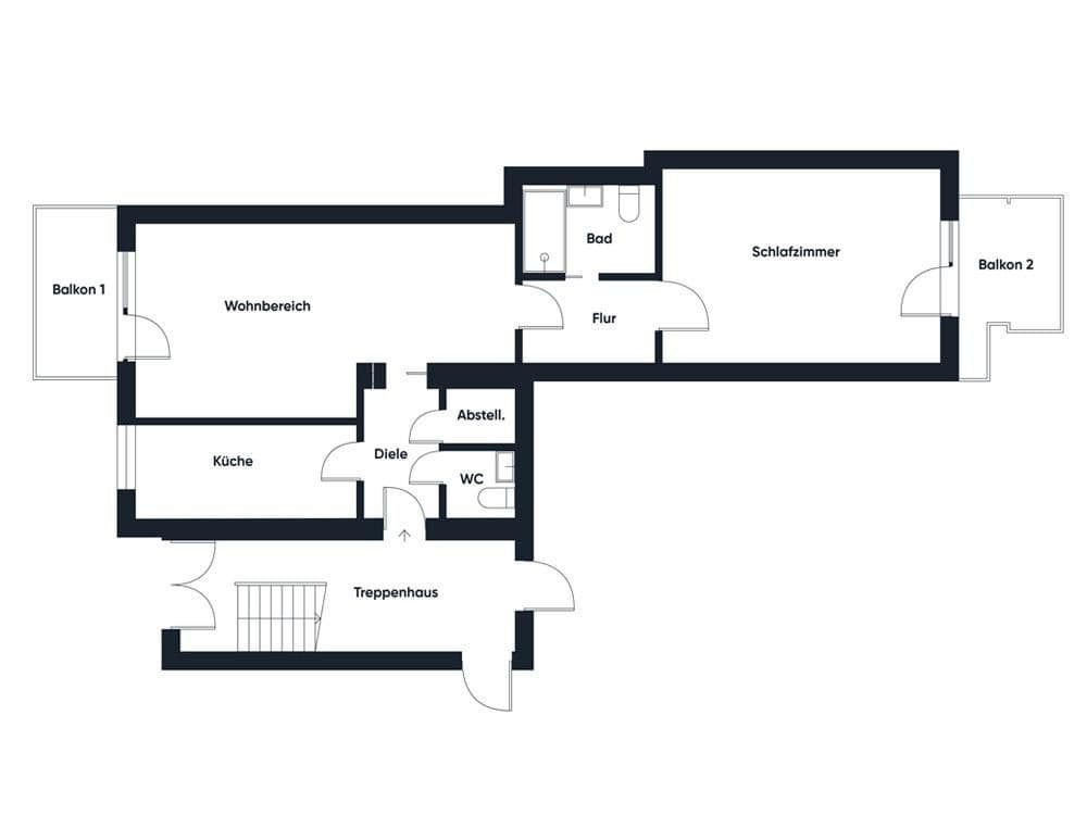 Predaj bytu 2-izbový 68 m², Beihinger Straße, Ludwigsburg, Bádensko-Wurttembersko Predaj bytu 2-izbový 68 m², Beihinger Straße, Ludwigsburg, Bádensko-Wurttembersko