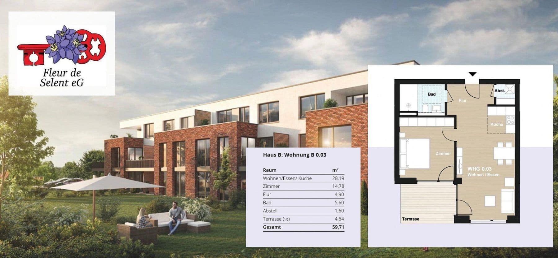 Prenájom bytu 2-izbový 60 m², Selent, Šlezvicko-Holštajnsko Prenájom bytu 2-izbový 60 m², Selent, Šlezvicko-Holštajnsko