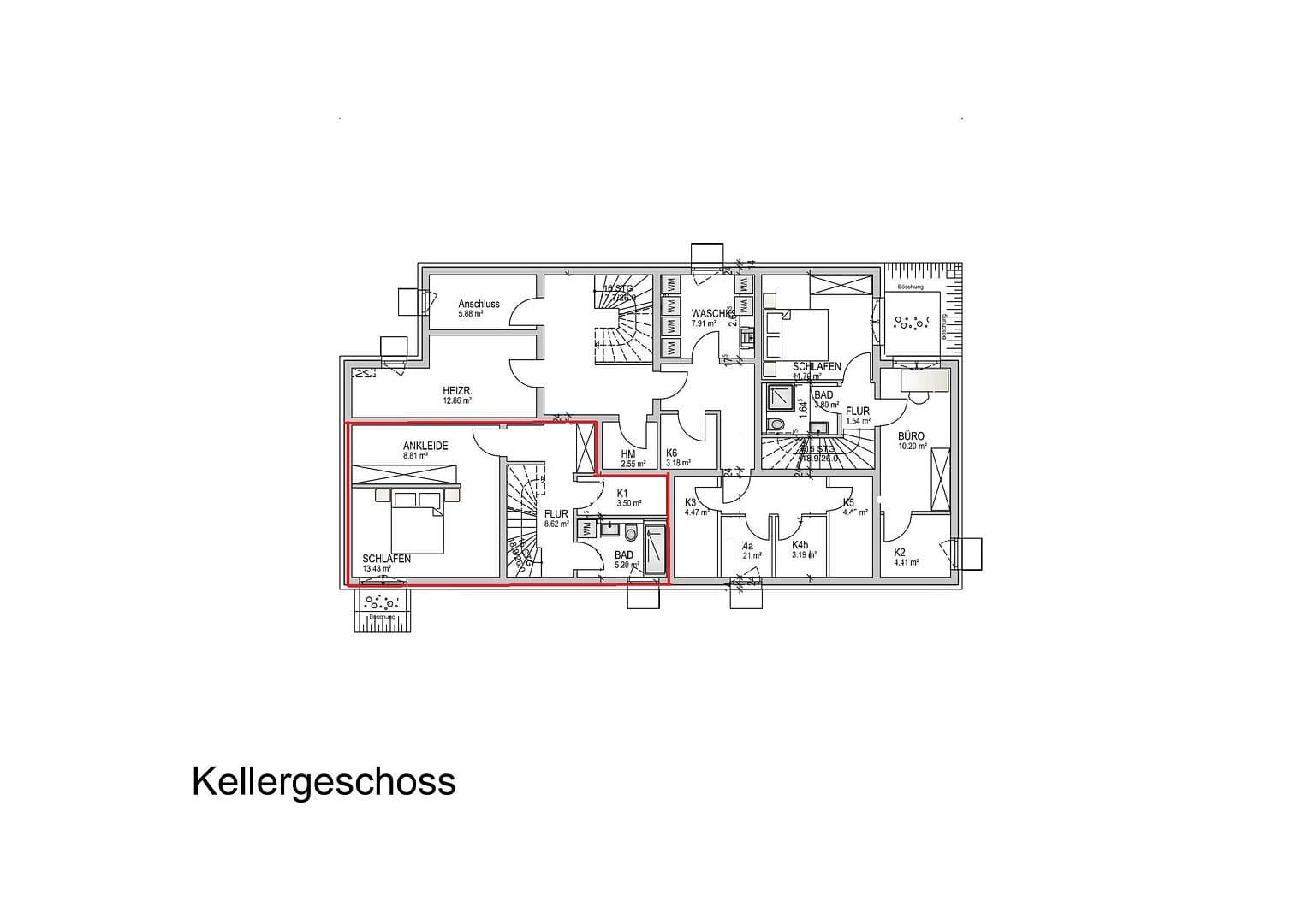 Prenájom bytu 3-izbový 63 m², Goethestraße 8, Friedberg, Bavorsko Prenájom bytu 3-izbový 63 m², Goethestraße 8, Friedberg, Bavorsko