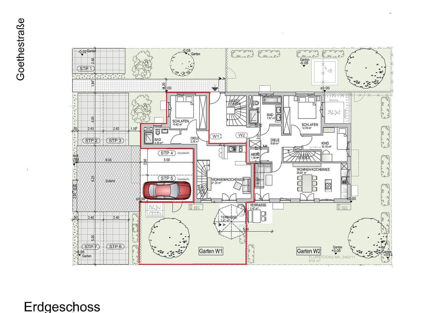 Prenájom bytu 3-izbový 63 m², Goethestraße 8, Friedberg, Bavorsko Prenájom bytu 3-izbový 63 m², Goethestraße 8, Friedberg, Bavorsko