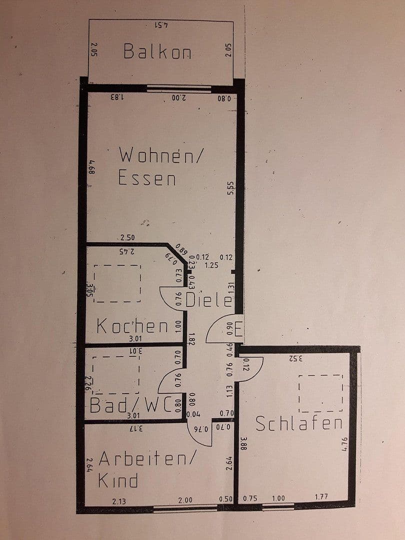 Prenájom bytu 3-izbový 66 m², Steinhügel 21, Witten, Severné Porýnie - Westfálsko Prenájom bytu 3-izbový 66 m², Steinhügel 21, Witten, Severné Porýnie - Westfálsko