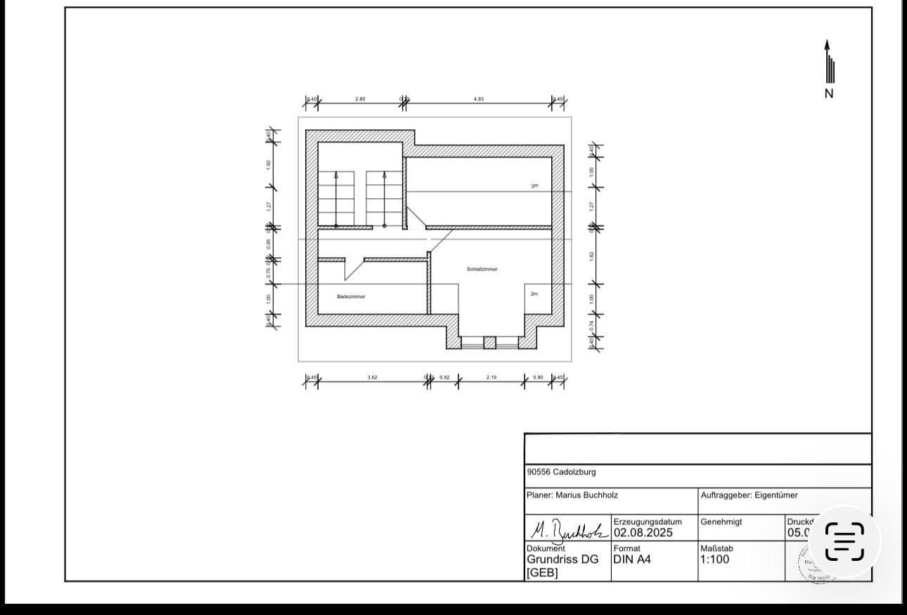 Predaj bytu 4-izbový 109 m², Cadolzburg, Bavorsko Predaj bytu 4-izbový 109 m², Cadolzburg, Bavorsko