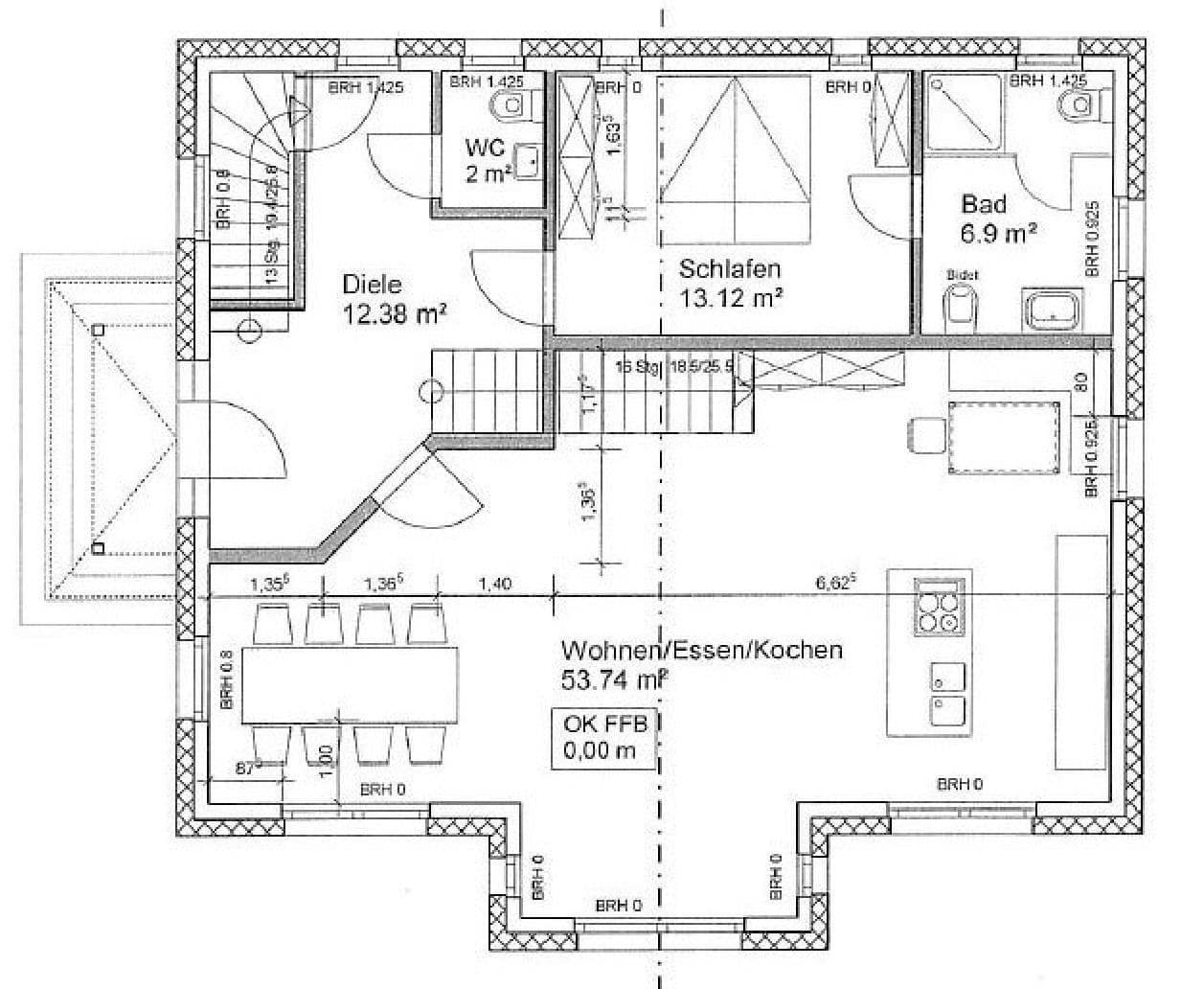 Predaj domu 220 m², pozemok 1.416 m², Hinter der Kirche 12, Neumünster, Šlezvicko-Holštajnsko Predaj domu 220 m², pozemok 1.416 m², Hinter der Kirche 12, Neumünster, Šlezvicko-Holštajnsko