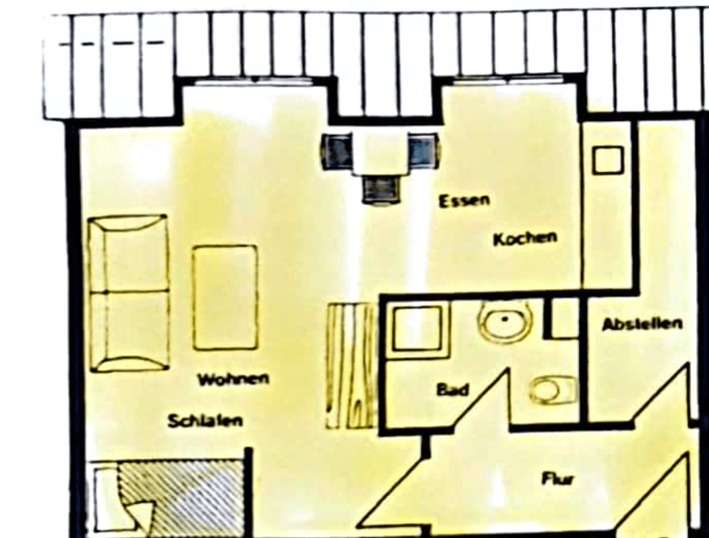 Prenájom bytu 1-izbový 42 m², Ernestinenstr. 5, Kiel, Šlezvicko-Holštajnsko Prenájom bytu 1-izbový 42 m², Ernestinenstr. 5, Kiel, Šlezvicko-Holštajnsko