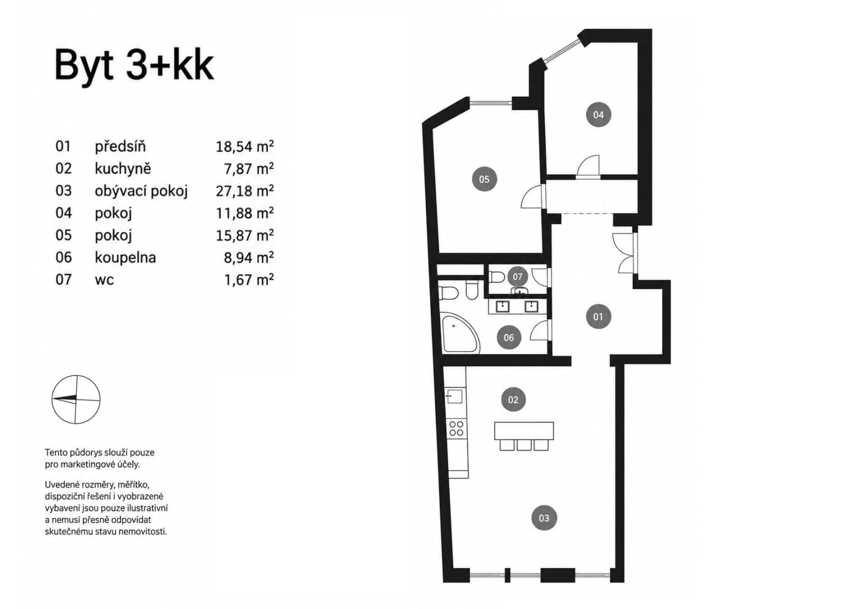 Prenájom bytu 3-izbový 92 m², Masarykovo nábřeží, Praha, Praha Prenájom bytu 3-izbový 92 m², Masarykovo nábřeží, Praha, Praha