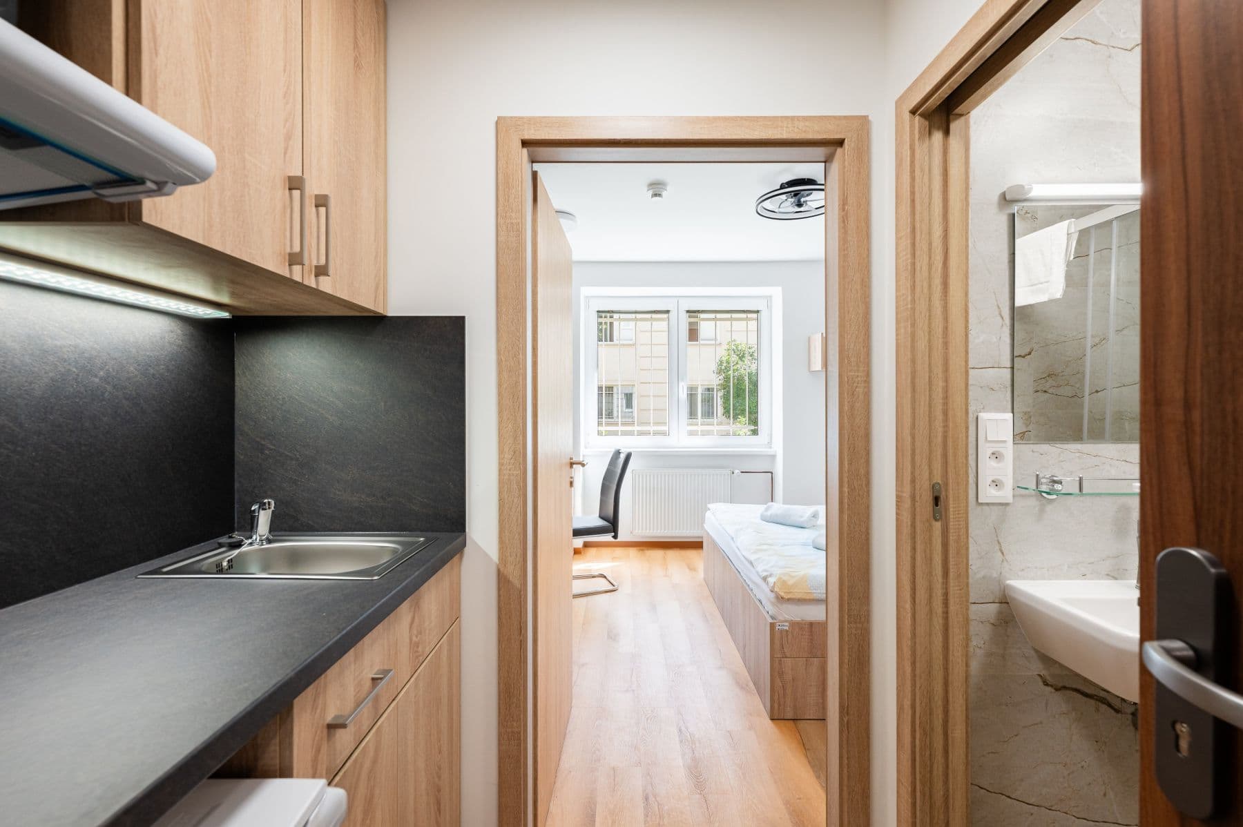 Prenájom bytu 19 m², Jeseniova, Praha, Praha Prenájom bytu 19 m², Jeseniova, Praha, Praha