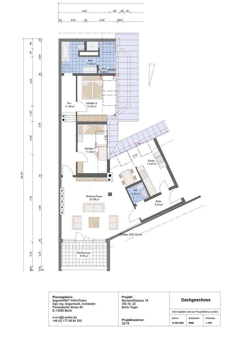 Predaj bytu 3-izbový 115 m², Bernstorffstrasse, Berlin-Tegel, Berlín Predaj bytu 3-izbový 115 m², Bernstorffstrasse, Berlin-Tegel, Berlín