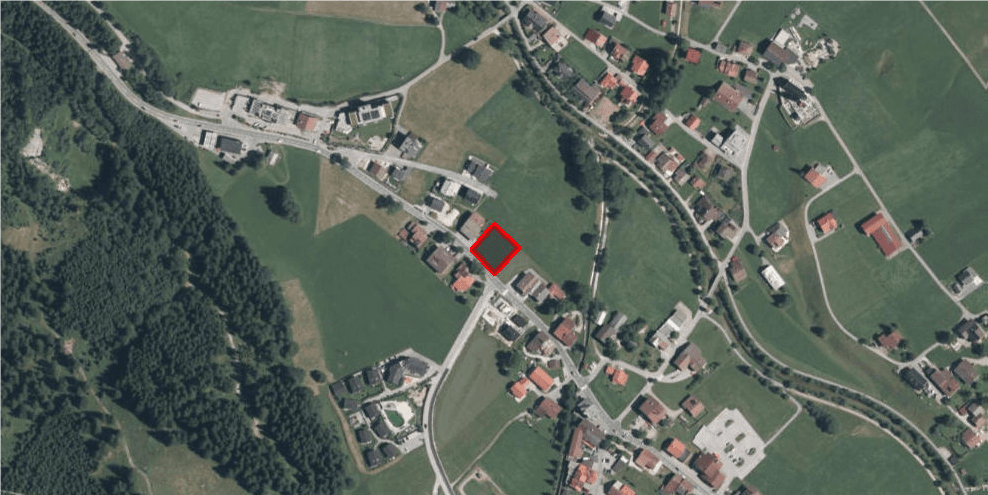 Predaj pozemku 1.266 m², Schattwald, Schattwald Tannheimer Tal, Tirolsko Predaj pozemku 1.266 m², Schattwald, Schattwald Tannheimer Tal, Tirolsko