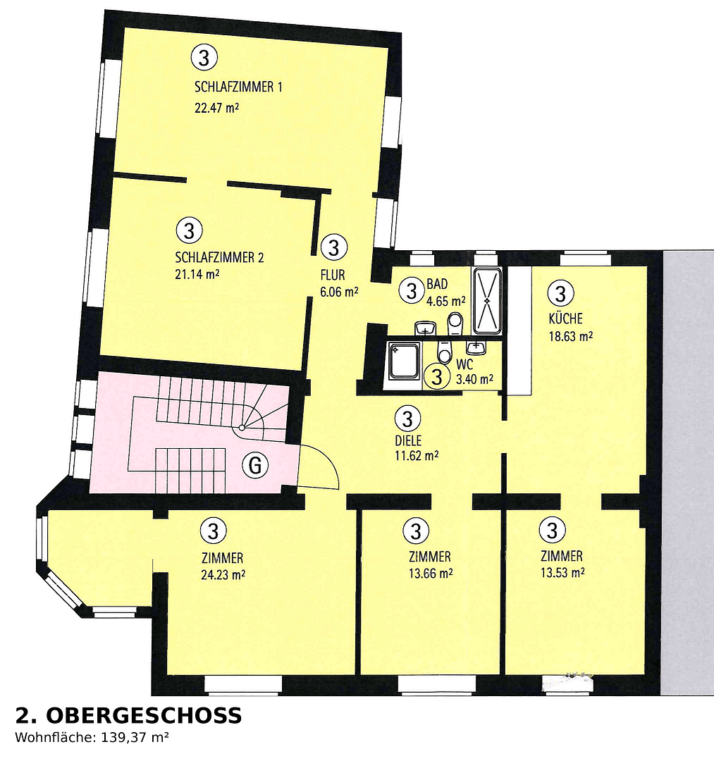Predaj bytu 5-izbový 140 m², Munscheidstr. 9, Gelsenkirchen, Severné Porýnie - Westfálsko Predaj bytu 5-izbový 140 m², Munscheidstr. 9, Gelsenkirchen, Severné Porýnie - Westfálsko