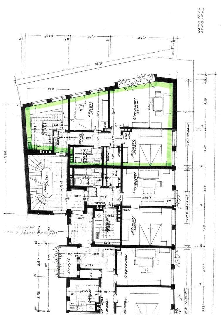 Prenájom bytu 3-izbový 80 m², Hochstraße 44, Gladbeck, Severné Porýnie - Westfálsko Prenájom bytu 3-izbový 80 m², Hochstraße 44, Gladbeck, Severné Porýnie - Westfálsko