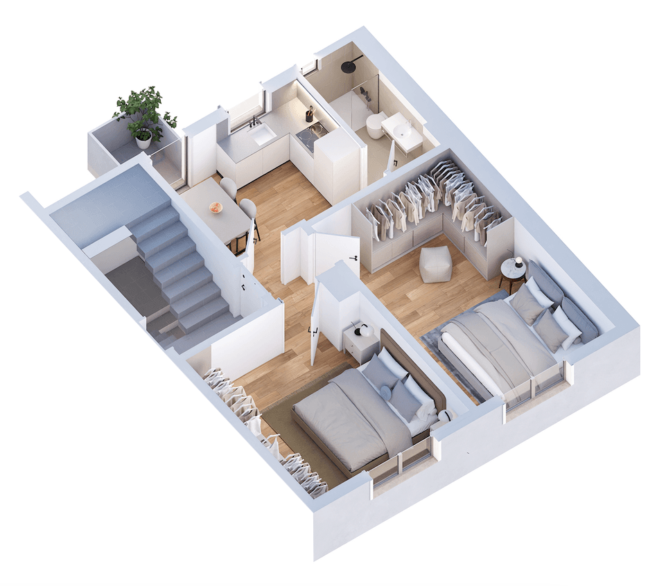 Predaj bytu 2-izbový 45 m², Stuttgart, Bádensko-Wurttembersko Predaj bytu 2-izbový 45 m², Stuttgart, Bádensko-Wurttembersko