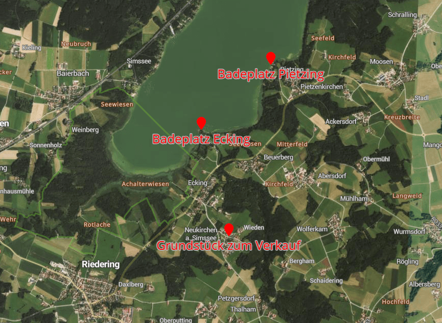 Predaj pozemku 668 m², Berghamer Weg 2, Riedering OT Neukirchen, Bavorsko Predaj pozemku 668 m², Berghamer Weg 2, Riedering OT Neukirchen, Bavorsko