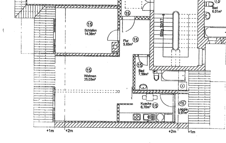Prenájom bytu 2-izbový 61 m², Papiermühlstr. 1a, Leipzig, Sasko Prenájom bytu 2-izbový 61 m², Papiermühlstr. 1a, Leipzig, Sasko
