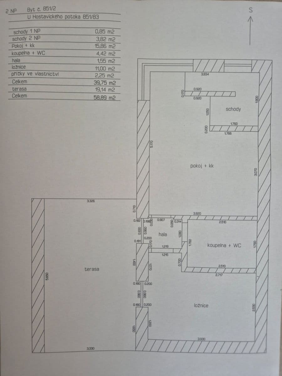 Prenájom bytu 2-izbový 40 m², U Hostavického potoka, Praha, Praha Prenájom bytu 2-izbový 40 m², U Hostavického potoka, Praha, Praha