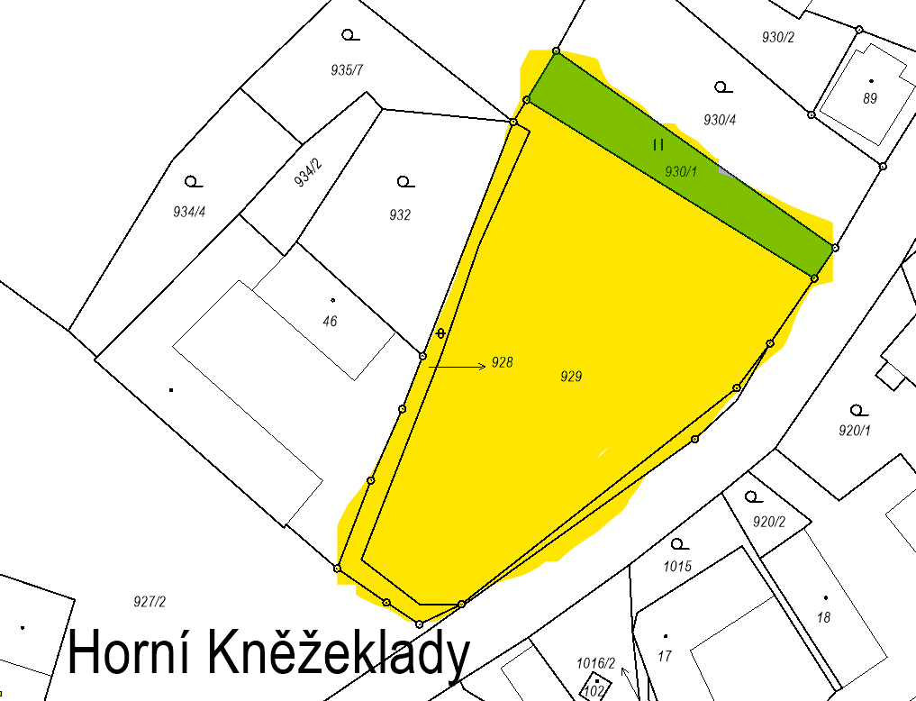 Predaj pozemku 2.942 m², Horní Kněžeklady, Jihočeský kraj Predaj pozemku 2.942 m², Horní Kněžeklady, Jihočeský kraj