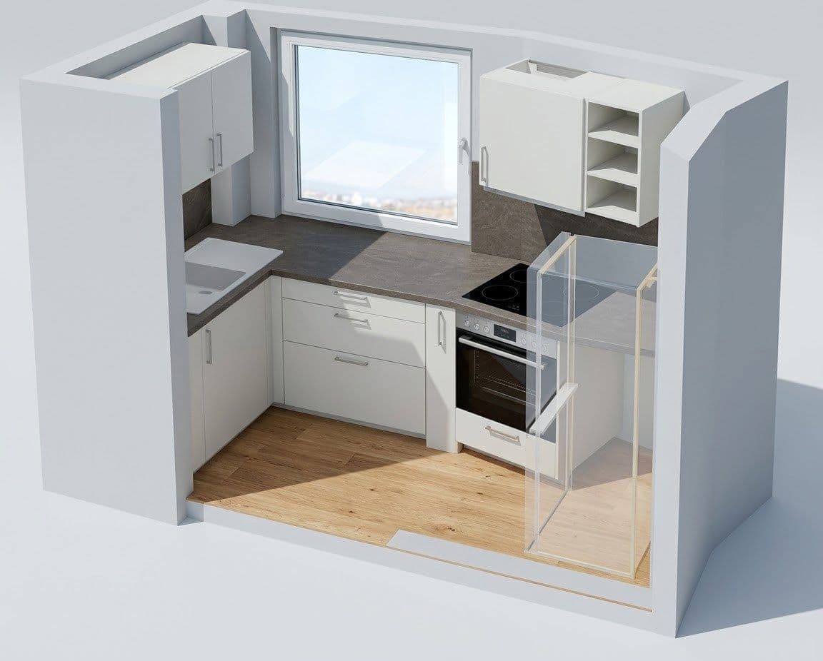 Prenájom bytu 1-izbový 40 m², Elmshorn, Šlezvicko-Holštajnsko Prenájom bytu 1-izbový 40 m², Elmshorn, Šlezvicko-Holštajnsko