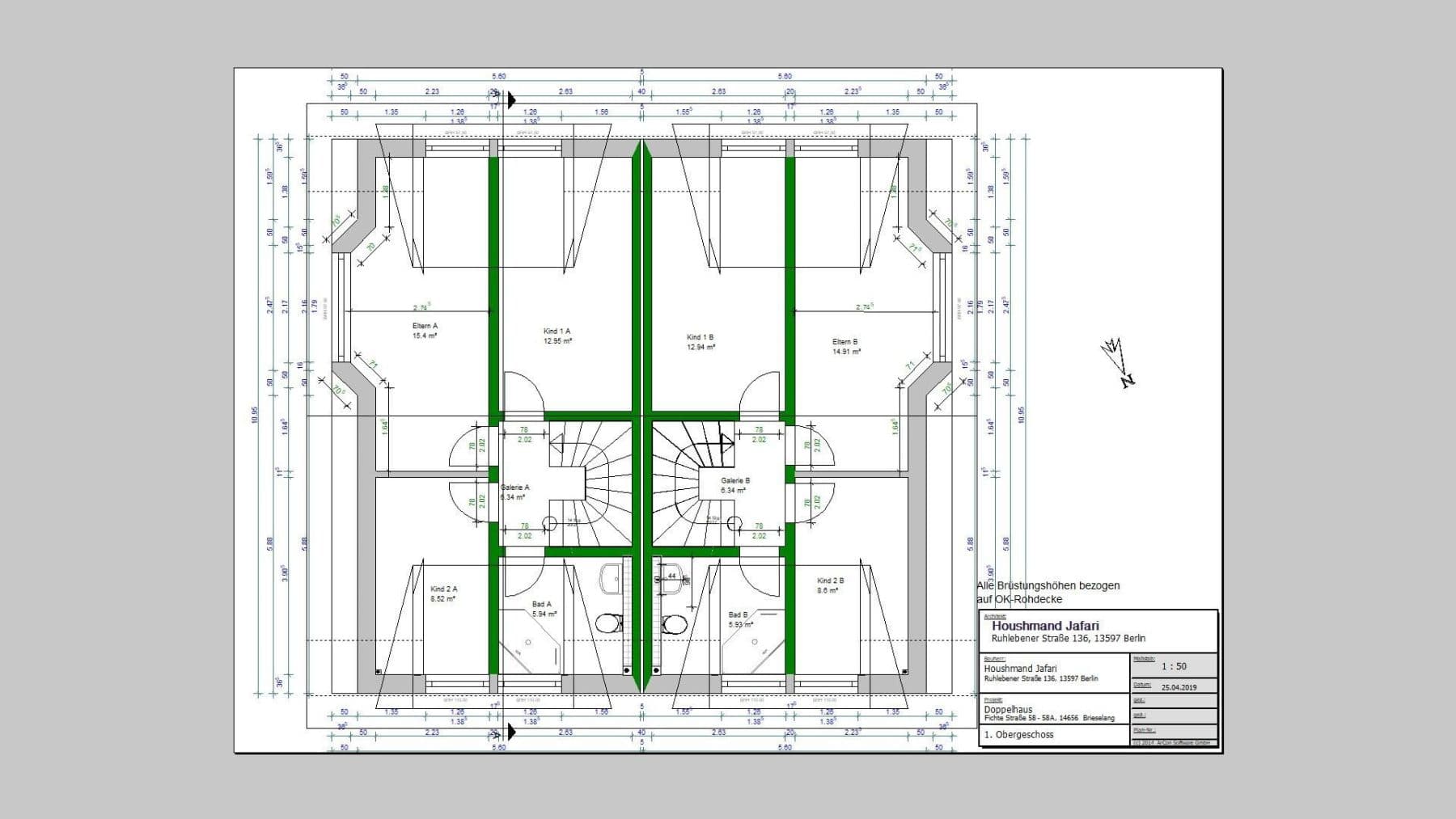 Prenájom domu 100 m², pozemok 300 m², Brieselang, Brandenbursko Prenájom domu 100 m², pozemok 300 m², Brieselang, Brandenbursko