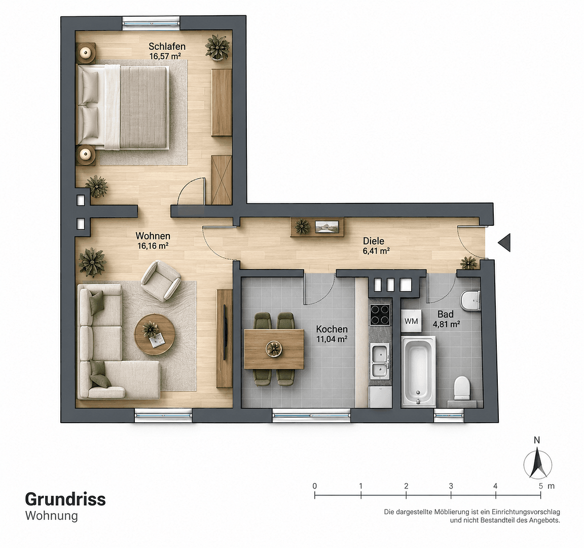 Predaj bytu 2-izbový 54 m², Bochum, Severné Porýnie - Westfálsko Predaj bytu 2-izbový 54 m², Bochum, Severné Porýnie - Westfálsko