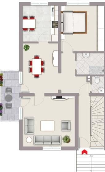 Prenájom bytu 3-izbový 73 m², Karlsruhe, Bádensko-Wurttembersko Prenájom bytu 3-izbový 73 m², Karlsruhe, Bádensko-Wurttembersko