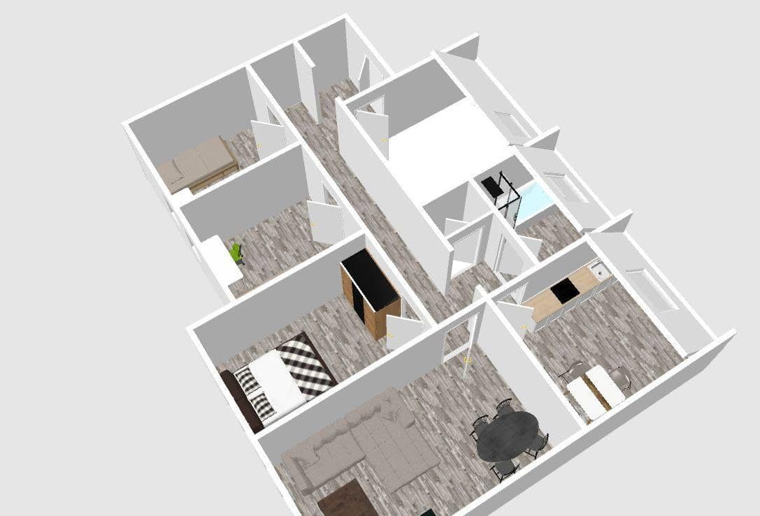 Prenájom bytu 4-izbový 80 m², Wunderstrasse 28, Oberhausen, Severné Porýnie - Westfálsko Prenájom bytu 4-izbový 80 m², Wunderstrasse 28, Oberhausen, Severné Porýnie - Westfálsko