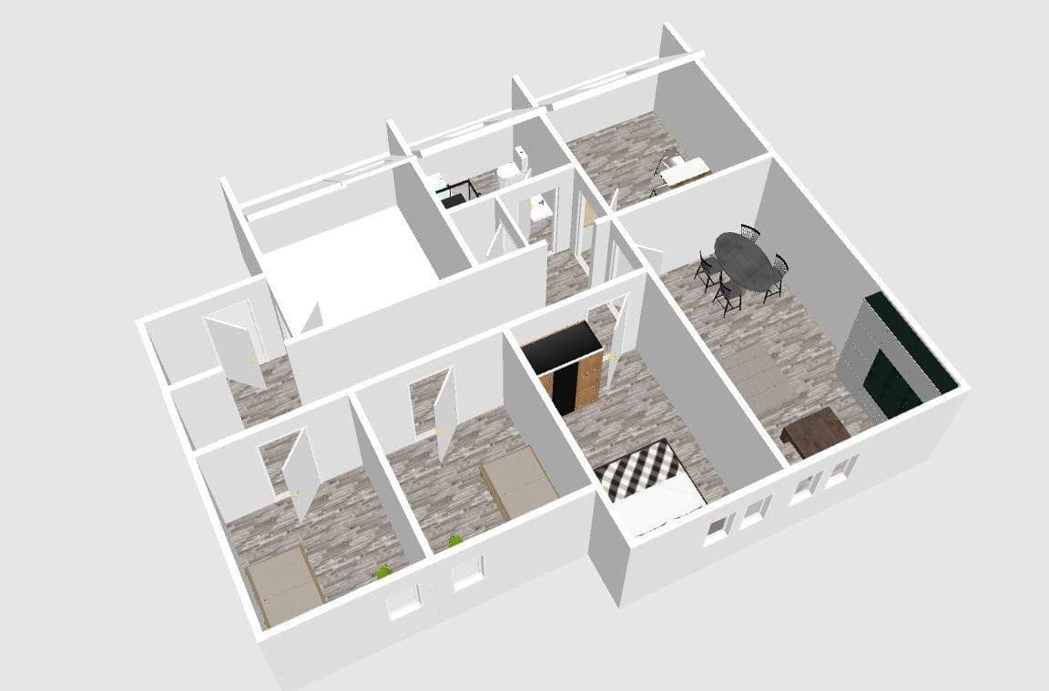 Prenájom bytu 4-izbový 80 m², Wunderstrasse 28, Oberhausen, Severné Porýnie - Westfálsko Prenájom bytu 4-izbový 80 m², Wunderstrasse 28, Oberhausen, Severné Porýnie - Westfálsko
