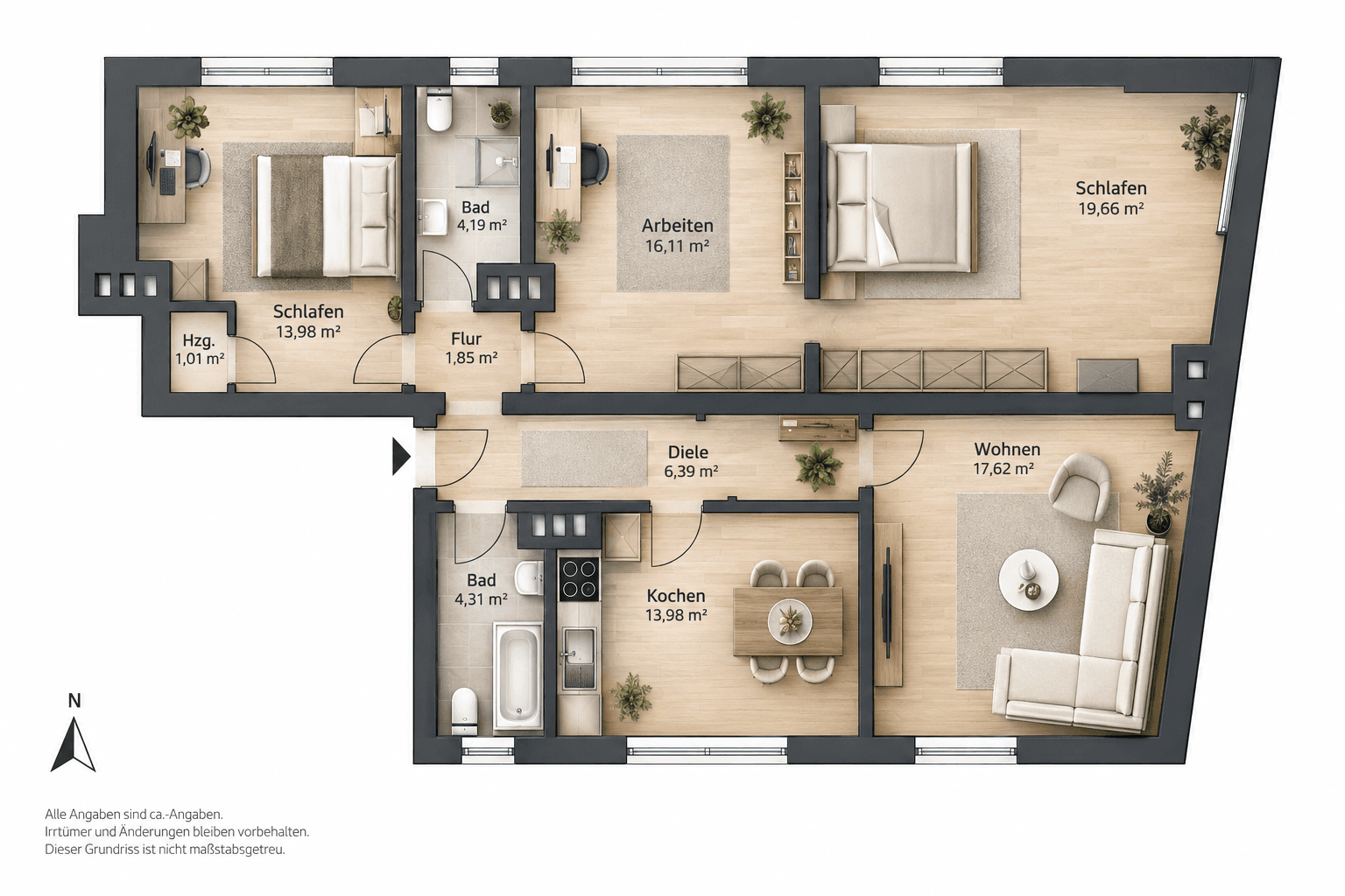 Predaj bytu 4-izbový 97 m², Bochum, Severné Porýnie - Westfálsko Predaj bytu 4-izbový 97 m², Bochum, Severné Porýnie - Westfálsko