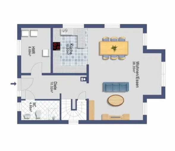 Prenájom domu 141 m², pozemok 525 m², Eichwalde, Brandenbursko Prenájom domu 141 m², pozemok 525 m², Eichwalde, Brandenbursko