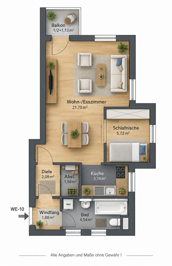 Predaj bytu 1-izbový 42 m², Fohlenweide 10, Leegebruch, Brandenbursko Predaj bytu 1-izbový 42 m², Fohlenweide 10, Leegebruch, Brandenbursko
