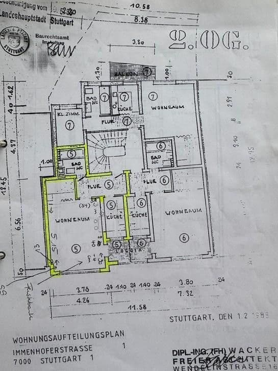 Predaj bytu 6-izbový 37 m², Immenhofer Straße 1, Stuttgart, Bádensko-Wurttembersko Predaj bytu 6-izbový 37 m², Immenhofer Straße 1, Stuttgart, Bádensko-Wurttembersko