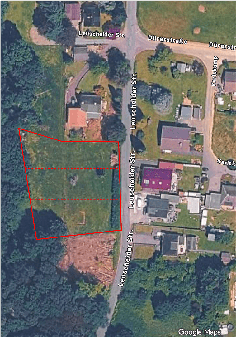Predaj pozemku 480 m², Leuscheider Straße, Windeck, Severné Porýnie - Westfálsko Predaj pozemku 480 m², Leuscheider Straße, Windeck, Severné Porýnie - Westfálsko