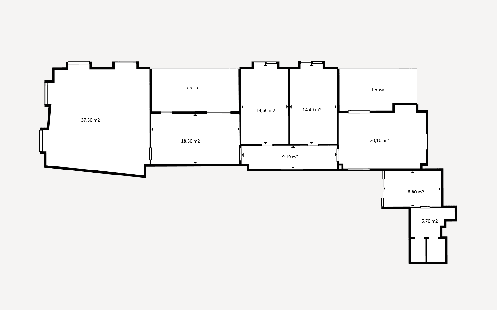 Prenájom kancelárie 129 m², Jungmannova, Praha, Praha Prenájom kancelárie 129 m², Jungmannova, Praha, Praha
