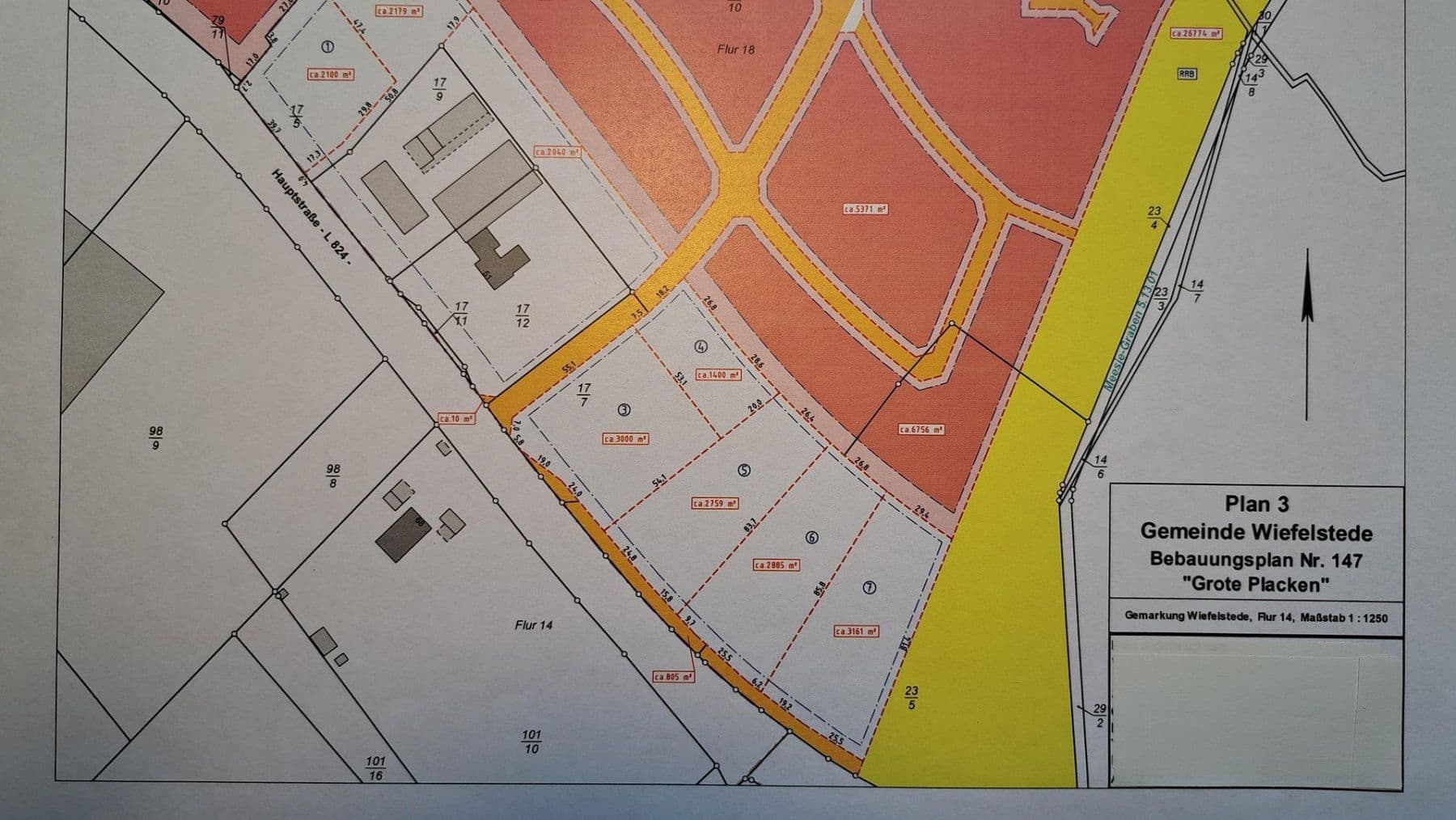 Predaj pozemku 2.600 m², Wiefelstede, Dolné Sasko Predaj pozemku 2.600 m², Wiefelstede, Dolné Sasko