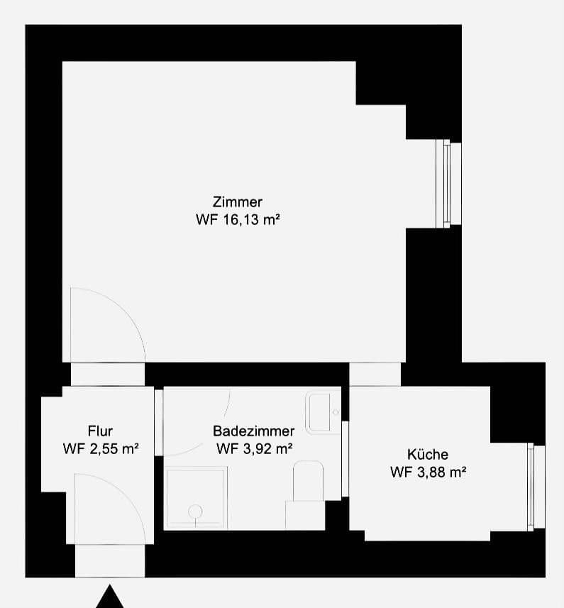 Predaj bytu 1-izbový 27 m², Berlin, Berlín Predaj bytu 1-izbový 27 m², Berlin, Berlín