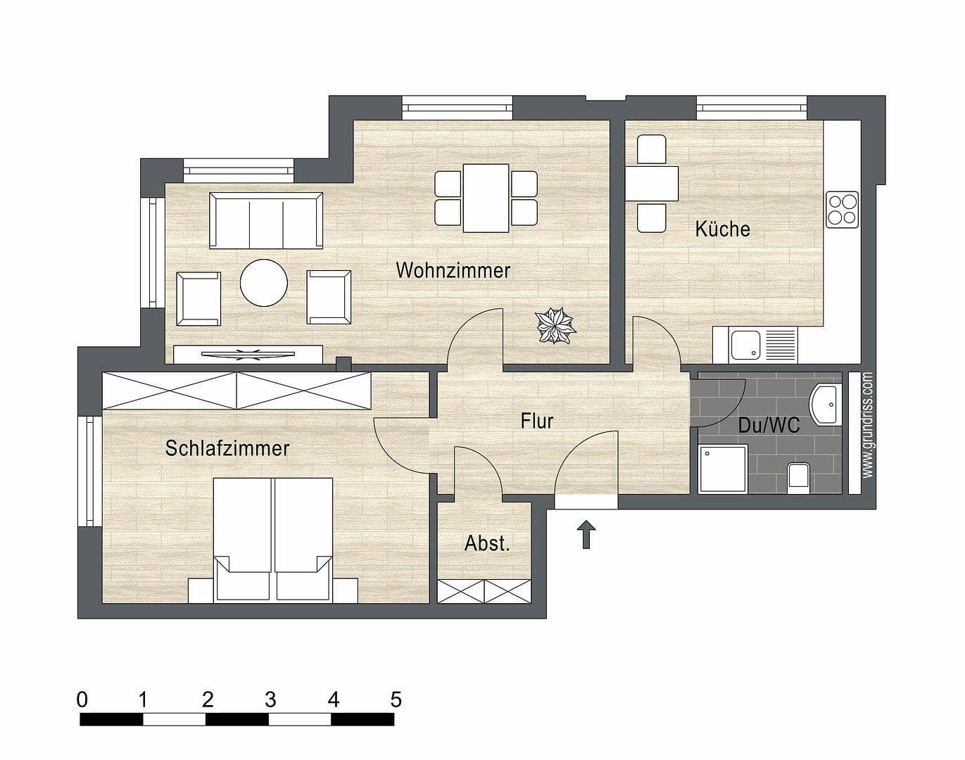 Prenájom bytu 3-izbový 79 m², Wilhelmstraße 1-5, Neuss, Severné Porýnie - Westfálsko Prenájom bytu 3-izbový 79 m², Wilhelmstraße 1-5, Neuss, Severné Porýnie - Westfálsko