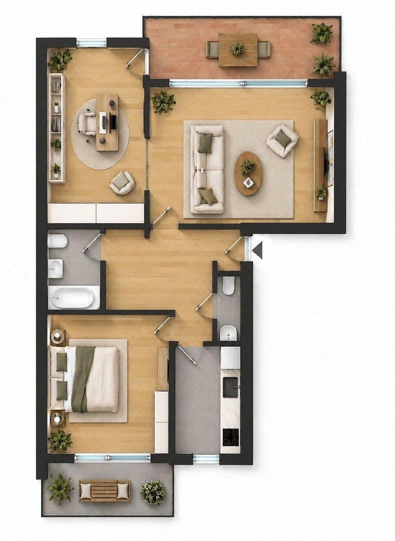Predaj bytu 3-izbový 91 m², München, Bavorsko Predaj bytu 3-izbový 91 m², München, Bavorsko