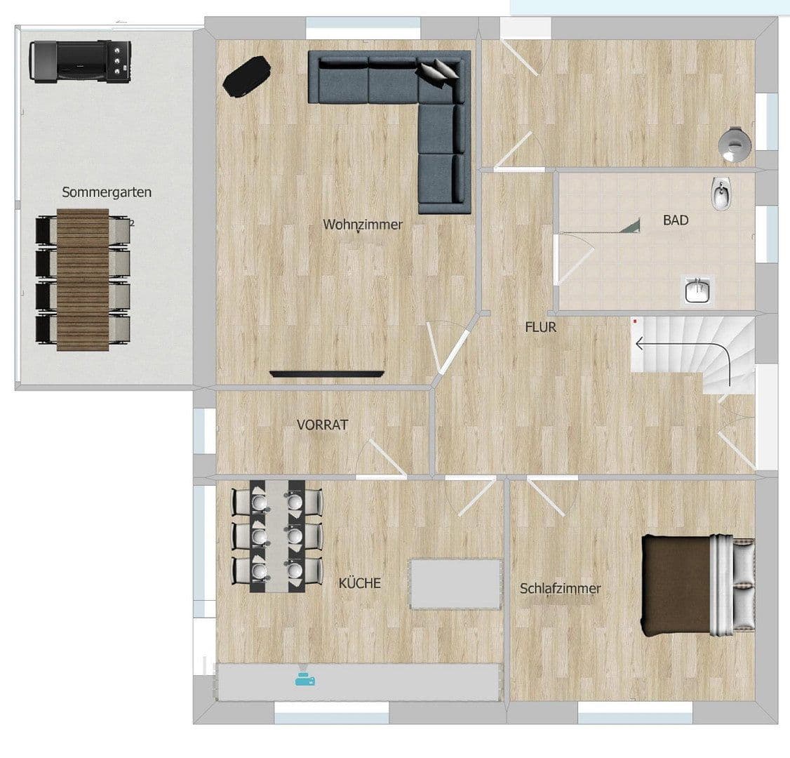 Predaj domu 160 m², pozemok 797 m², Südergast 20, Westerholt, Dolné Sasko Predaj domu 160 m², pozemok 797 m², Südergast 20, Westerholt, Dolné Sasko