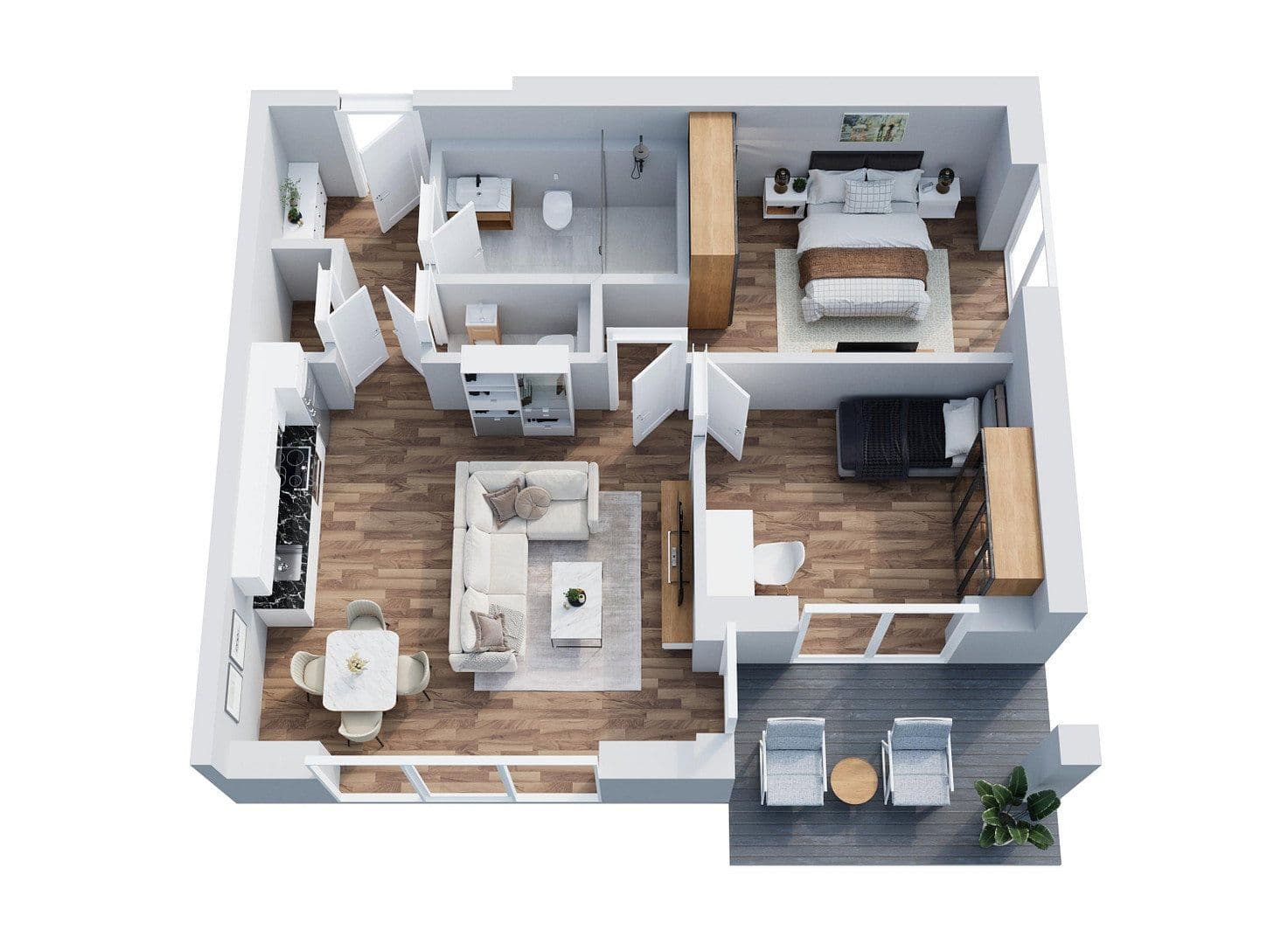 Predaj bytu 3-izbový 71 m², Zeilheck 10, Aßlar, Hesensko Predaj bytu 3-izbový 71 m², Zeilheck 10, Aßlar, Hesensko