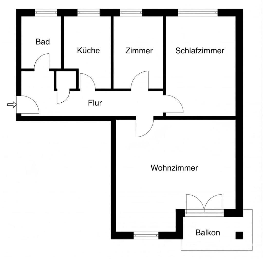 Predaj bytu 3-izbový 84 m², Weyhe, Dolné Sasko Predaj bytu 3-izbový 84 m², Weyhe, Dolné Sasko