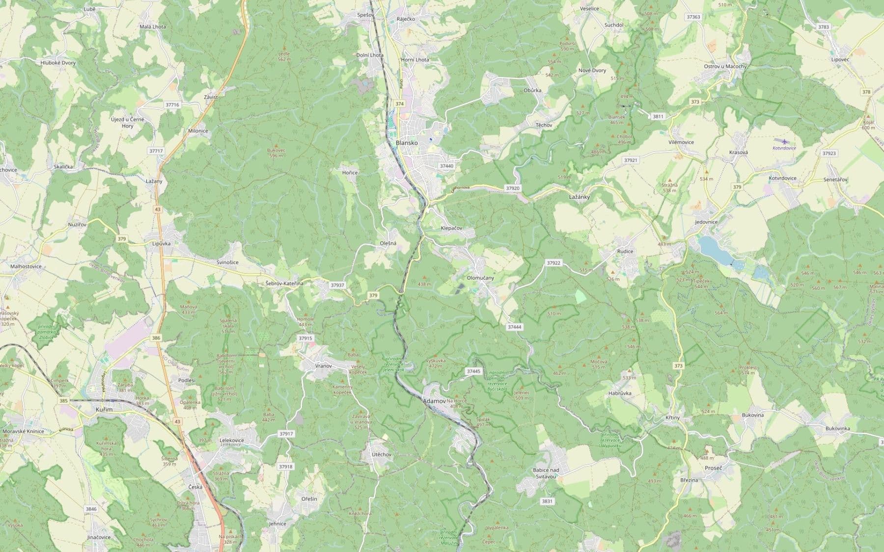 Predaj pozemku 3.012 m², Olomučany, Jihomoravský kraj Predaj pozemku 3.012 m², Olomučany, Jihomoravský kraj